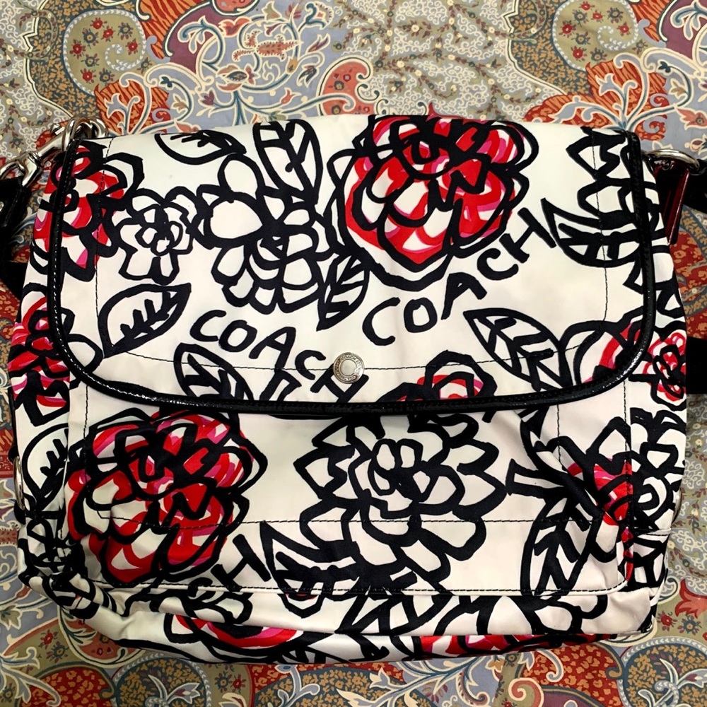 NWOT COACH POPPY MESSENGER BAG